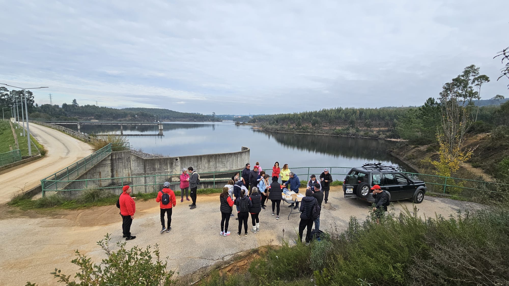 Caminhada solidária